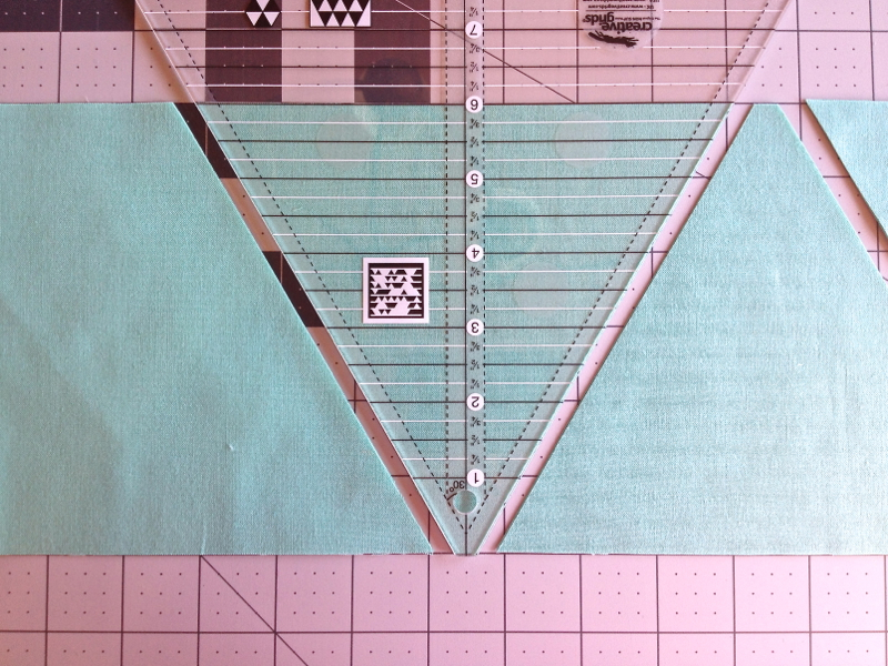 Cutting Triangles using Specialty rulers! The Sassy Quilter