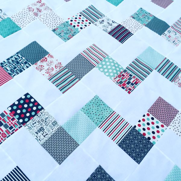 Easy Jolly Bar Quilt Pattern